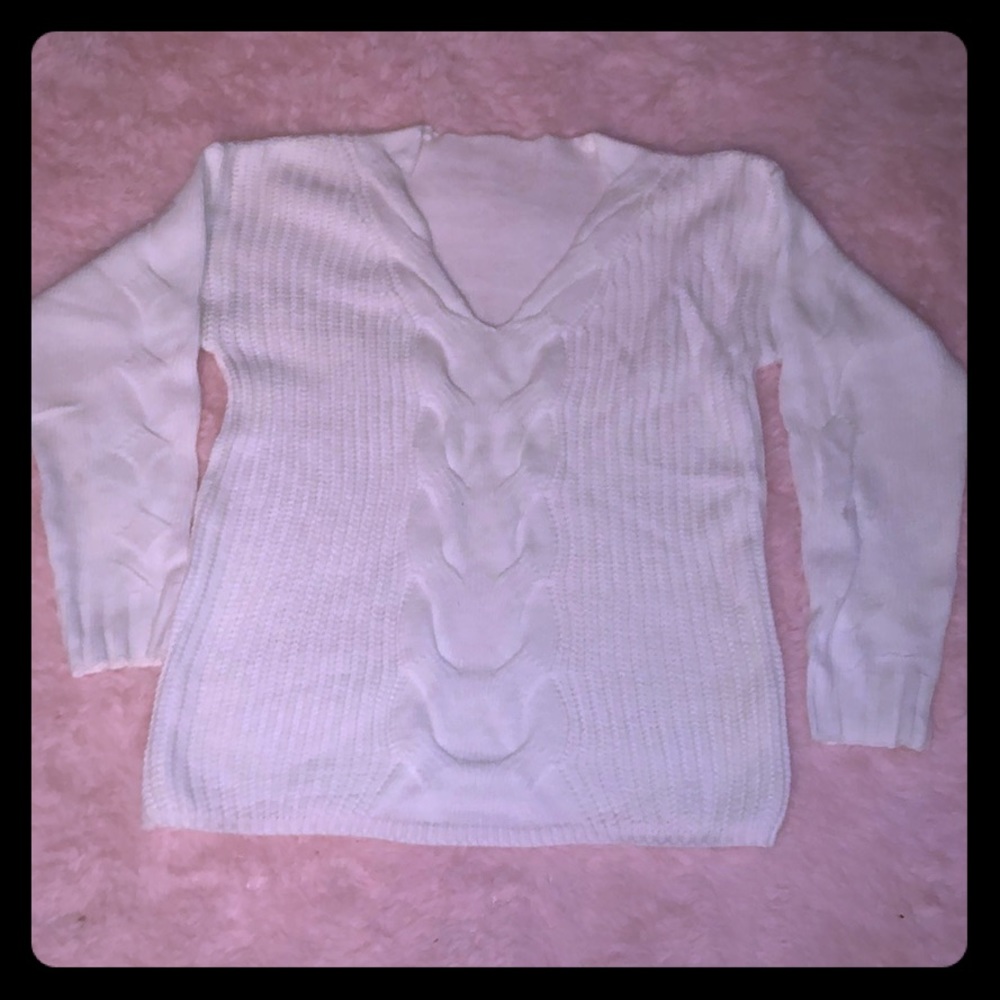 Women’s V-neck sweater